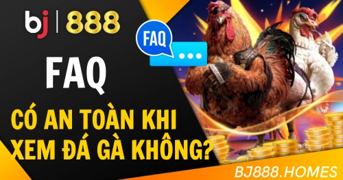 Có an toàn khi xem đá gà trực tiếp không?